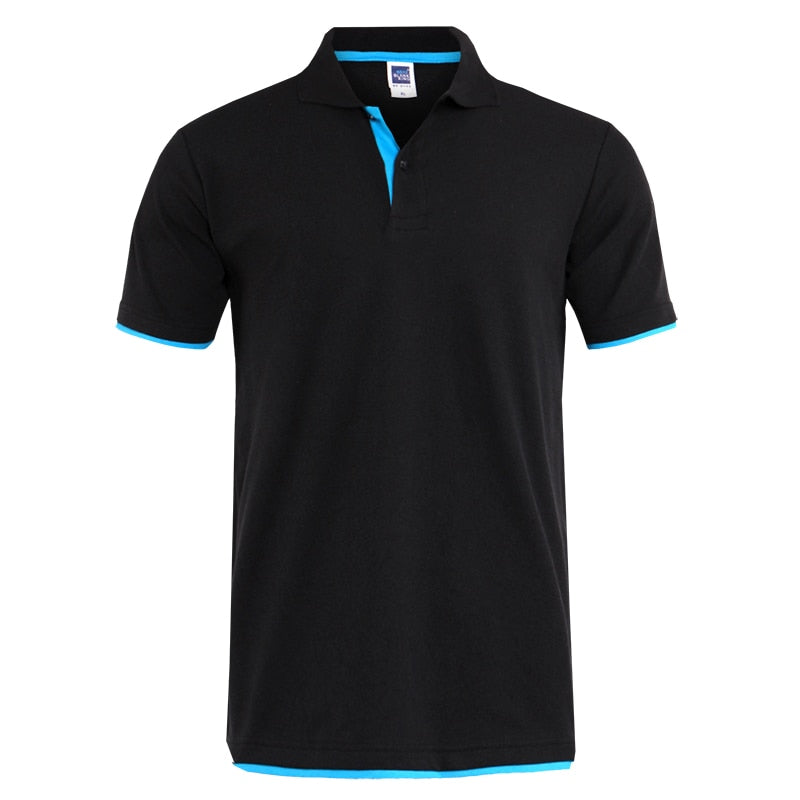 Men's Polo Shirts Summer Short Sleeve T Shirt Cotton Clothing Hombre Tees Tops Polos Shirts For Men