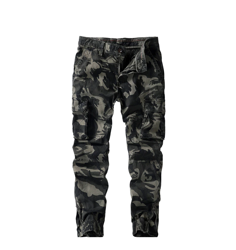 Men Streetwear Casual Camouflage Jogger Pants Tactical Military Trousers Men Cargo Pants