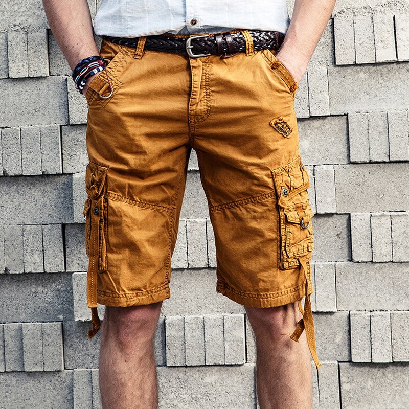 Men Summer Shorts Beach Shorts Mens Casual Shorts Military Short Pants Male Bermuda Cargo