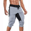 Summer Mens Cotton Shorts Running Workout Joggers Sweatpants