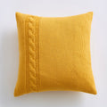 Solid Cushion Cover Knit Pillow Cover Blue  Mustard Yellow Grey Pink Pillow Case 45cm*45cm Home decoration For sofa Bed