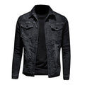 Warm Bomber Pilot Black Winter Denim Jacket Men Jeans Coat Motorcycle Casual Clothing