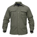 Men Military Clothing Lightweight Army Shirt Quick Dry Tactical Shirt Summer