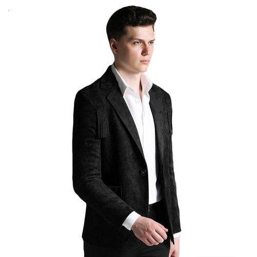 Men Blazers jacket Men jacket slim fit classic