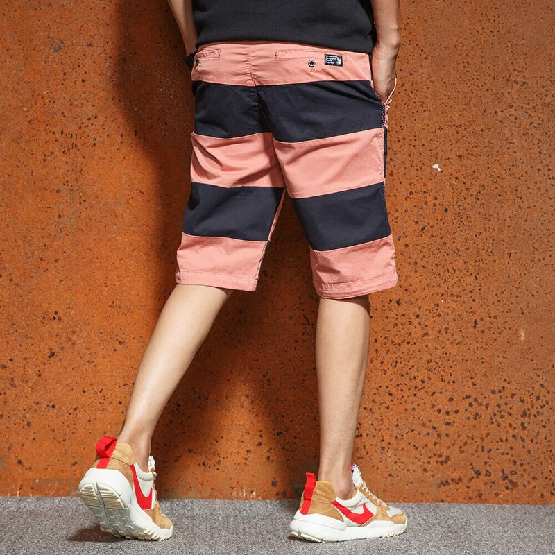 Men Shorts Personality Summer Black Green Wild Casual Men Bottoms Shorts Male Cotton Shorts