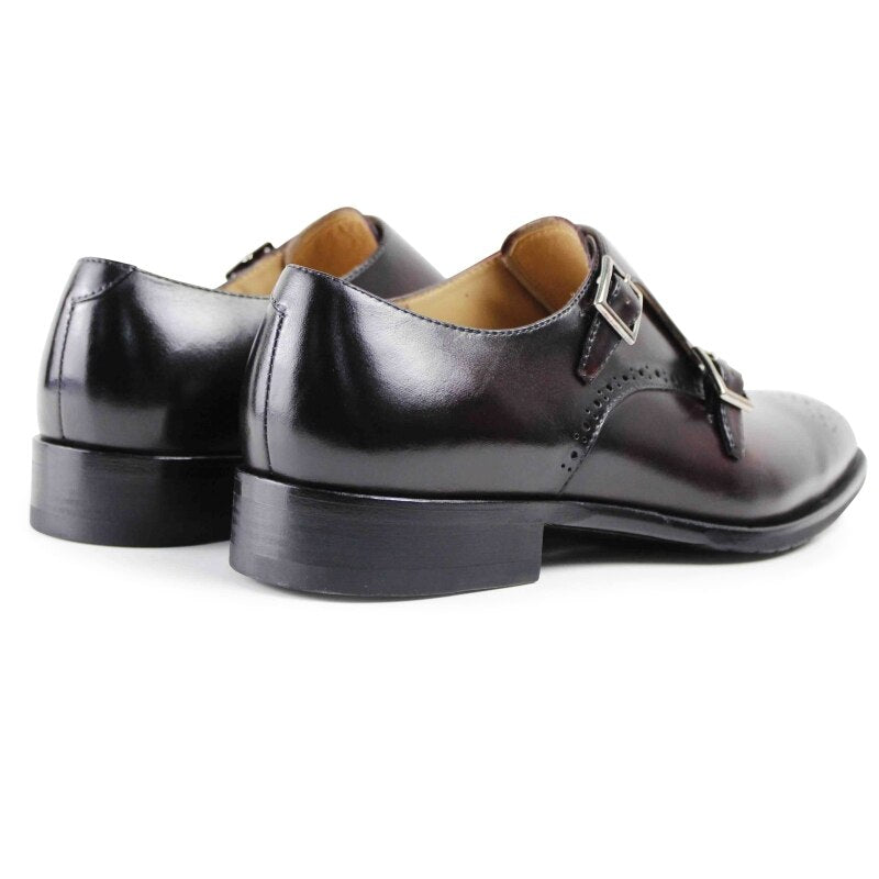 Handmade Genuine Leather Shoe Flat outdoor Men Office Wedding Party Dress Shoe Original Design Men