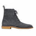 Winter Handmade Men Denim Boots west Hip Street