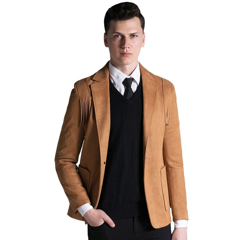 Men Blazers jacket Men jacket slim fit classic