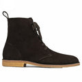 Winter Handmade Men Denim Boots west Hip Street