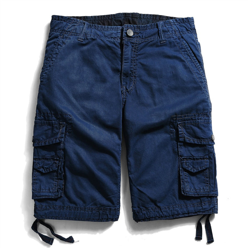 Cotton Casaul Shorts Loose Cargo Shorts Men Cool Summer Military Short Pants Shorts