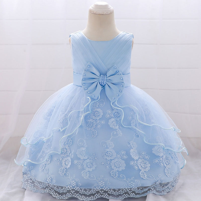 Baby Girl Dress 1st Birthday Dress For Christmas Kids Clothes Child Christening Princess Evening Clothing