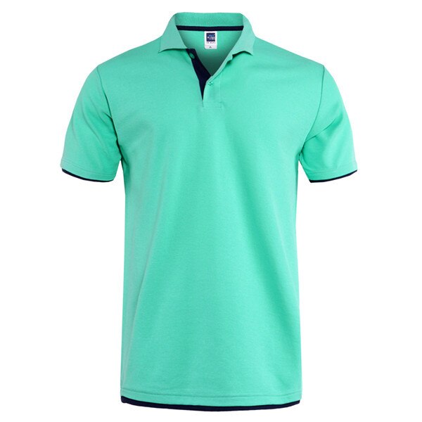 Men's Polo Shirts Summer Short Sleeve T Shirt Cotton Clothing Hombre Tees Tops Polos Shirts For Men