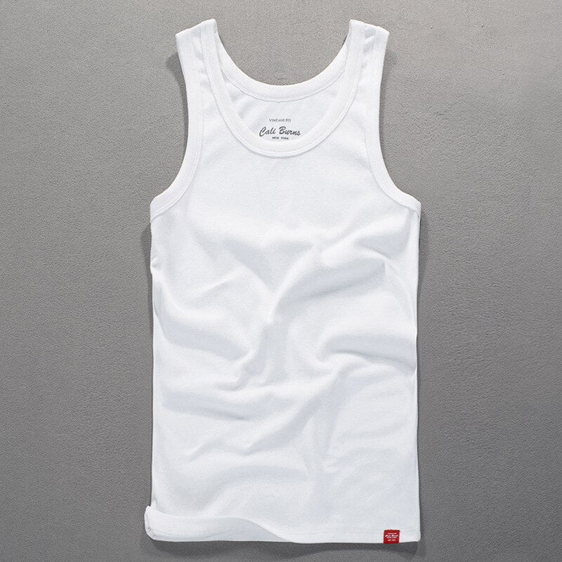 Men Summer Style High Quality Comfortable Cotton Sleeveless Waistcoat Male Casual Vest Suitable For Sport Running