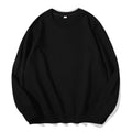 Spring and Autumn Solid Color Round Neck Terry Sweater Men and Women Long Sleeve Pullover Sports Sweater