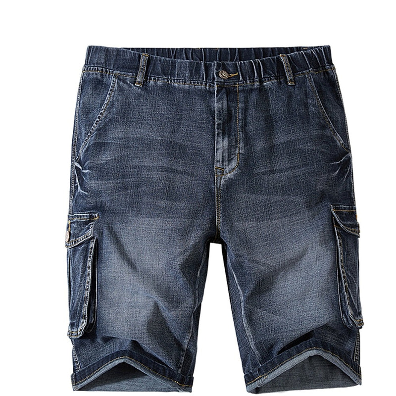 summer denim shorts loose comfortable cotton cowboy streetwear pockets