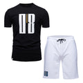 Men Short Sleeve T shirt and Shorts Set Summer Outdoor Sport and Jogging Tracksuit Mens Designer Clothes