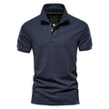 Cotton Men Polos Solid Classic Polo Shirt Men Short Sleeve Polo Men