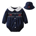 Spring and Autumn Children Clothing Baby Clothes Baby Girl One-Pieces Long Sleeve Kids Triangle Romper Infant Bodysuit