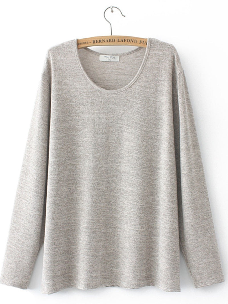 Women Clothing Sweater Spring Fashion Casual Female O-Neck Knitting Long Sleeve Tops