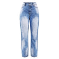 Jeans Women`s Colored Denim Harem Pants Trousers Baggy Jeans For Women