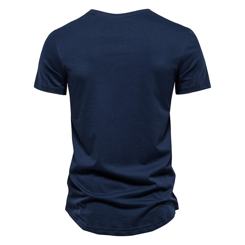 Summer Cotton T-shirts for Men Short Sleeve O-neck Tops Tee Shirts Casual Streetwear Fashion Men T Shirts