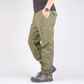 Spring Autumn Casual Cotton Cargo Pants Men Combat Military Tactical Pants Army Straight Slacks Long Trousers