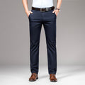 Men Spring And Summer New High-Waisted Straight Casual Pants Middle-Aged High-End Loose Business Casual