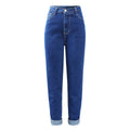 Jeans Women`s Colored Denim Harem Pants Trousers Baggy Jeans For Women