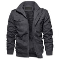 Winter Cotton Coat Mens Warm Thermal Jacket Heavyweight Fleece Parka Windbreaker Windproof Outwear Cargo Coats