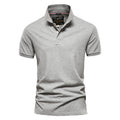 Cotton Men Polos Solid Classic Polo Shirt Men Short Sleeve Polo Men