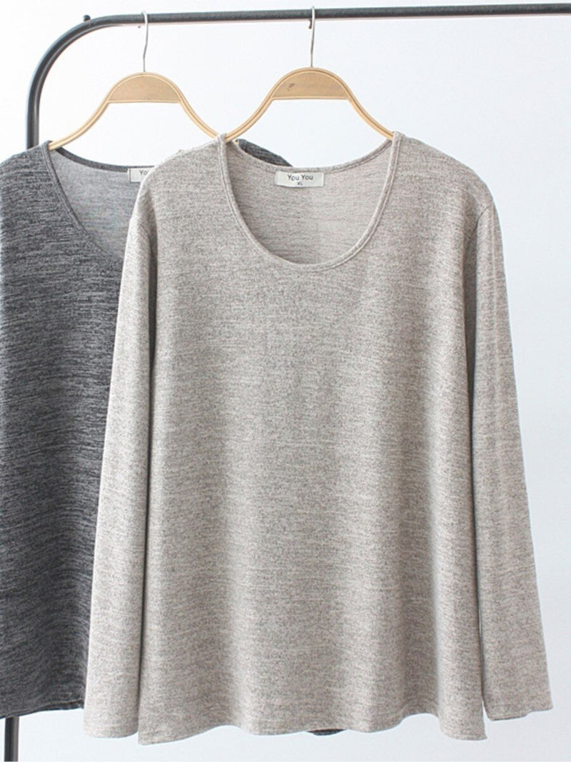 Women Clothing Sweater Spring Fashion Casual Female O-Neck Knitting Long Sleeve Tops