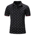 Summer Short Sleeve Basic Lapel Polo Shirt Men Coconut T-Shirt Top