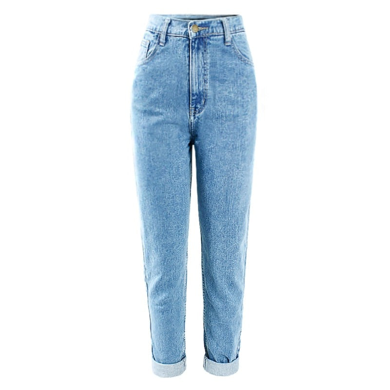 Jeans Women`s Colored Denim Harem Pants Trousers Baggy Jeans For Women