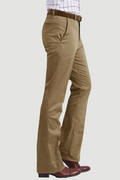 Men Flared Boot Cut Trousers Business Casual Classic British Style Office Comfortable Slim Formal Suit Bottom Pants