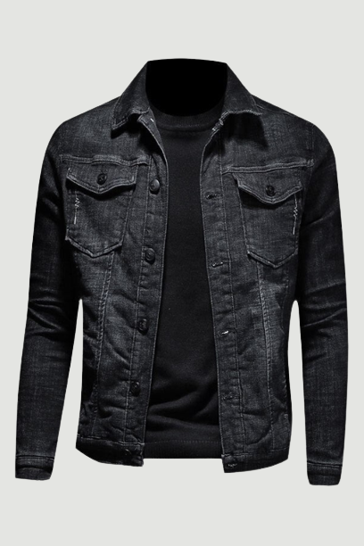 Warm Bomber Pilot Black Winter Denim Jacket Men Jeans Coat Motorcycle Casual Clothing