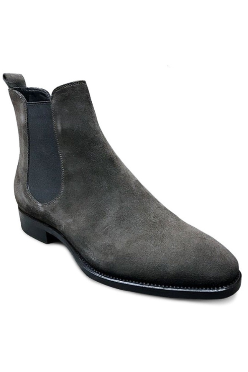 Men Chelsea Boots Spring Autumn High Help Classic Style Casual Boots Men Shoes