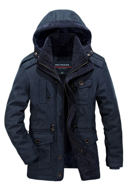 Men Parkas Two Piece Cotton Coats Mens Winter Jackets Coats Warm Overcoat Breathable Clothes