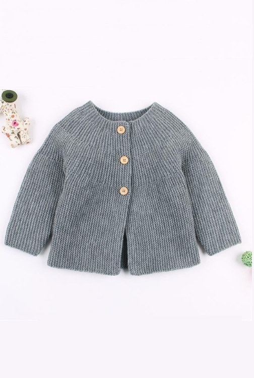 Cardigan tricoté en coton pour bébé fille, pull à manches longues, vêtements pour bébé, vêtements d'extérieur pour nouveau-né