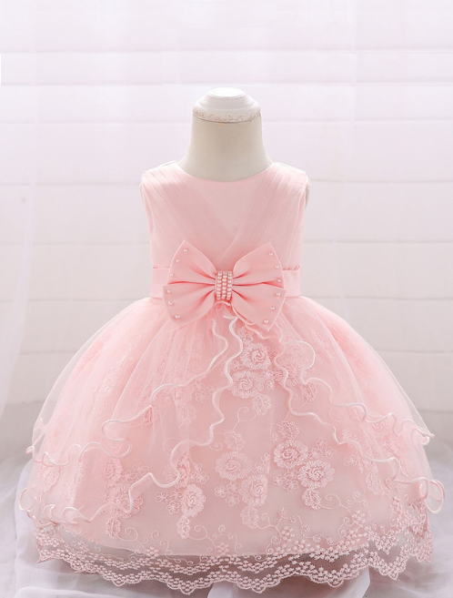 Baby Girl Dress 1st Birthday Dress For Christmas Kids Clothes Child Christening Princess Evening Clothing