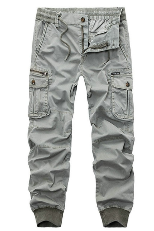 Safari Style Men's Pants Cotton Camouflage Military Cargo Pants Men Tactical Trousers Overalls Pantalon Homme