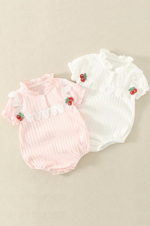 1pcs Summer Newborn Infant Baby Girl floral soft cotton Bodysuit Jumpsuit Outfit Clothes Baby Clothing Casual Suit