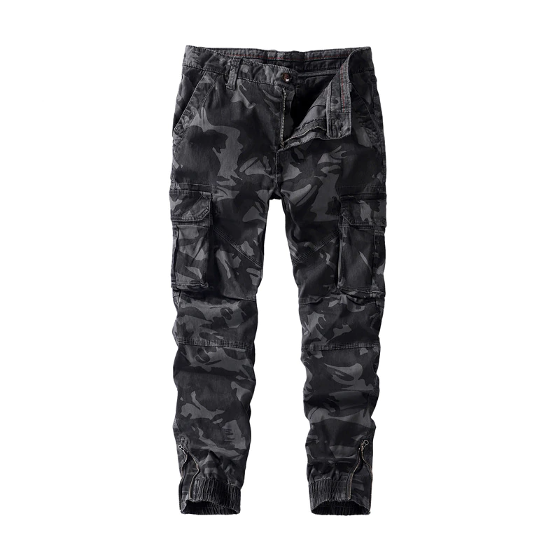 Men Streetwear Casual Camouflage Jogger Pants Tactical Military Trousers Men Cargo Pants