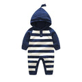 Barboteuse pour nouveau-né, pull tricoté, combinaison à capuche, vêtements de nouvel an, Body pour enfants, nouvelle collection printemps-automne