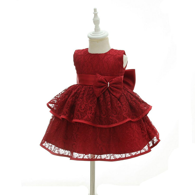 Robe de nouvel an pour bébés filles, robe de bal d'été, à franges empilables, robes de fête d'anniversaire de mariage, vêtements pour tout-petits