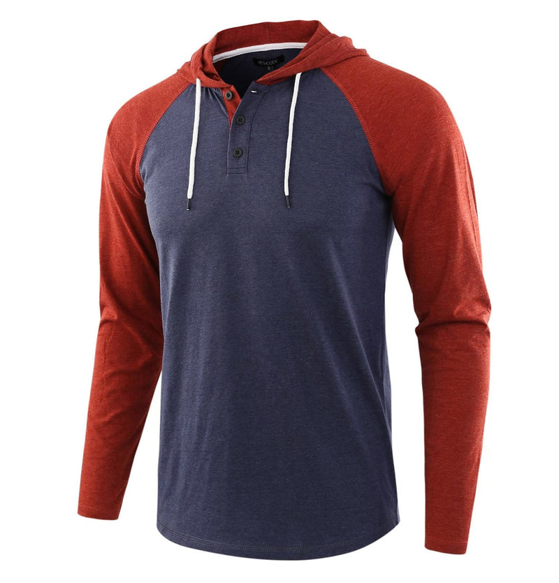 Hommes t-shirts printemps automne hommes à manches longues sweat à capuche t-shirt homme Streetwear vêtements de sport survêtement hauts t-shirts