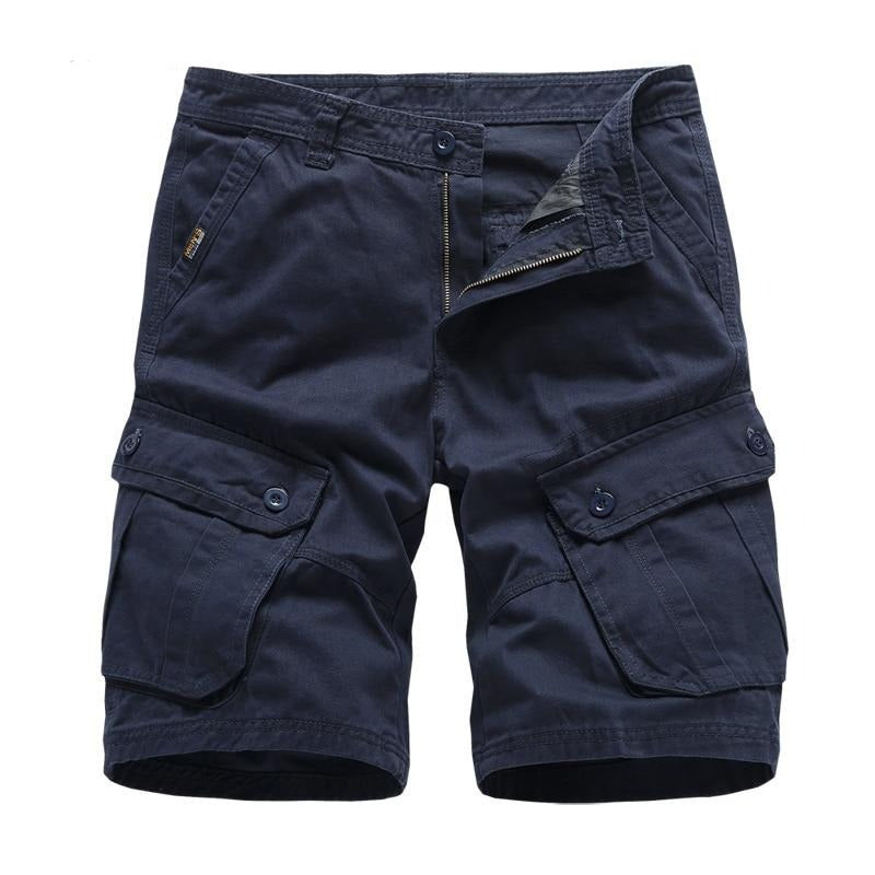 Été hommes Shorts décontracté hommes coton Cargo militaire Shorts mâle ample respirant plage survêtement conseil homme vêtements