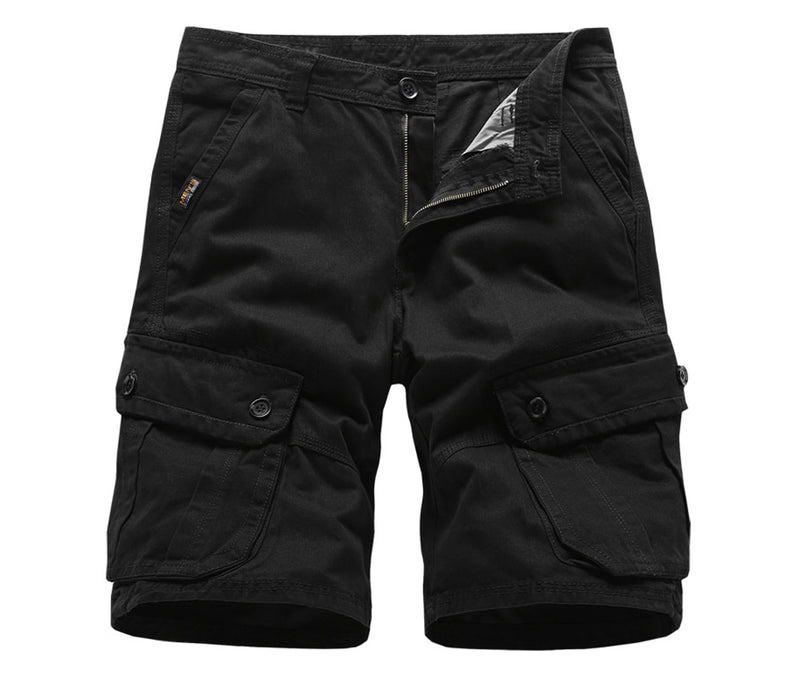 Été hommes Shorts décontracté hommes coton Cargo militaire Shorts mâle ample respirant plage survêtement conseil homme vêtements