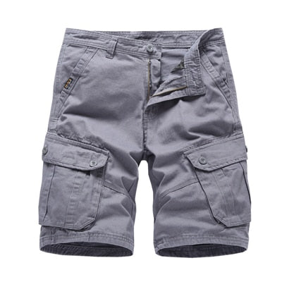 Été hommes Shorts décontracté hommes coton Cargo militaire Shorts mâle ample respirant plage survêtement conseil homme vêtements