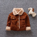 Winter 1PC Kids Baby Boys Girls Jacket Clothes Clothing Infant Boy Girl Child Tops Wool Jackets Coat Child Coats