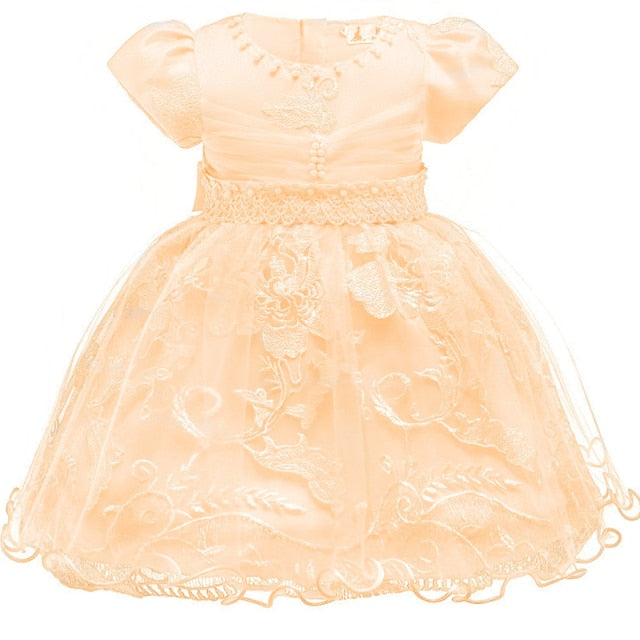 Robe de noël pour petites filles, robes à fleurs pour anniversaire de 1 an, pour mariage, baptême de princesse, anniversaire